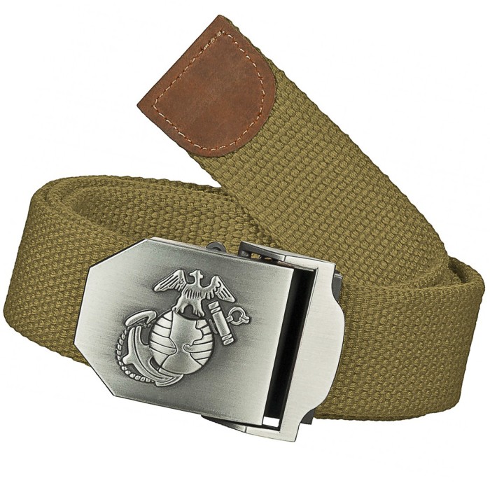 MFH USMC Gürtel, Hosengürtel, Metallschnalle, Kastenschloss